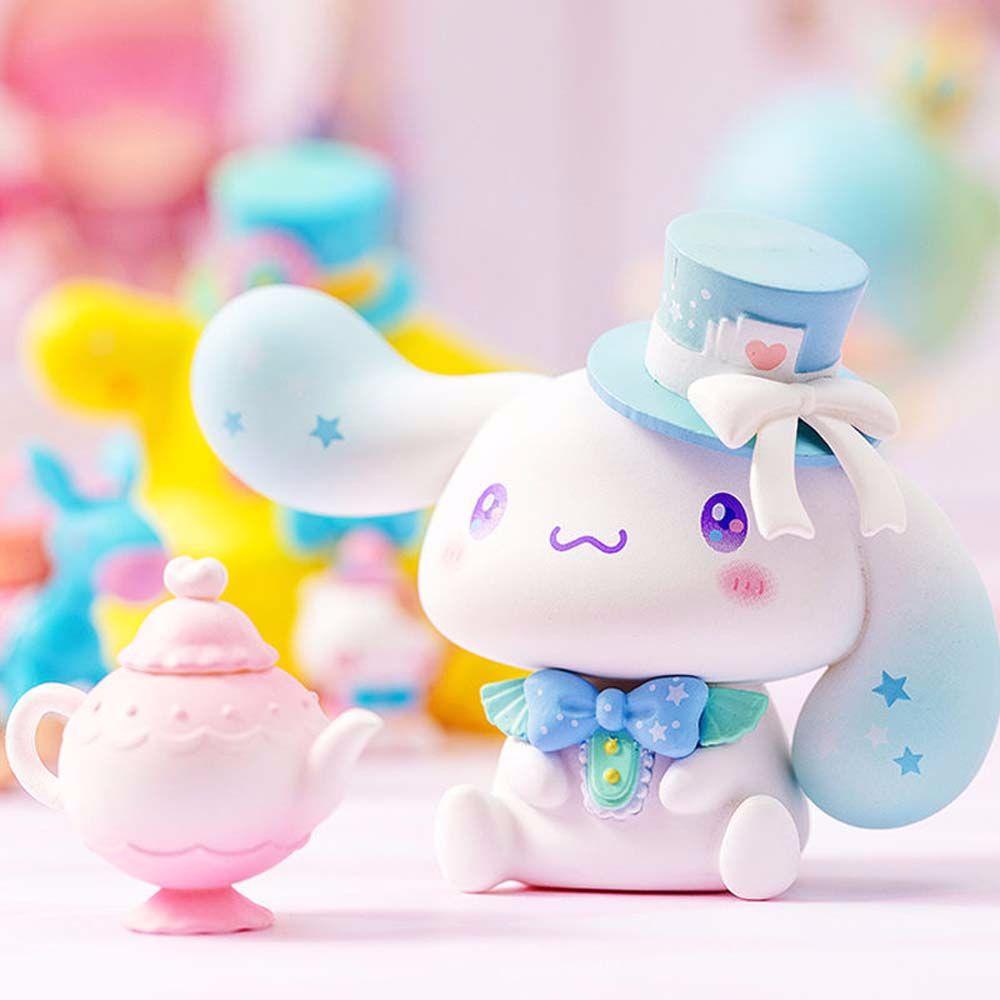 Needway My Melody Patung Hiasan Rumah Koleksi Model Blind Box Cinnamoroll Model Anime Figure Mainan