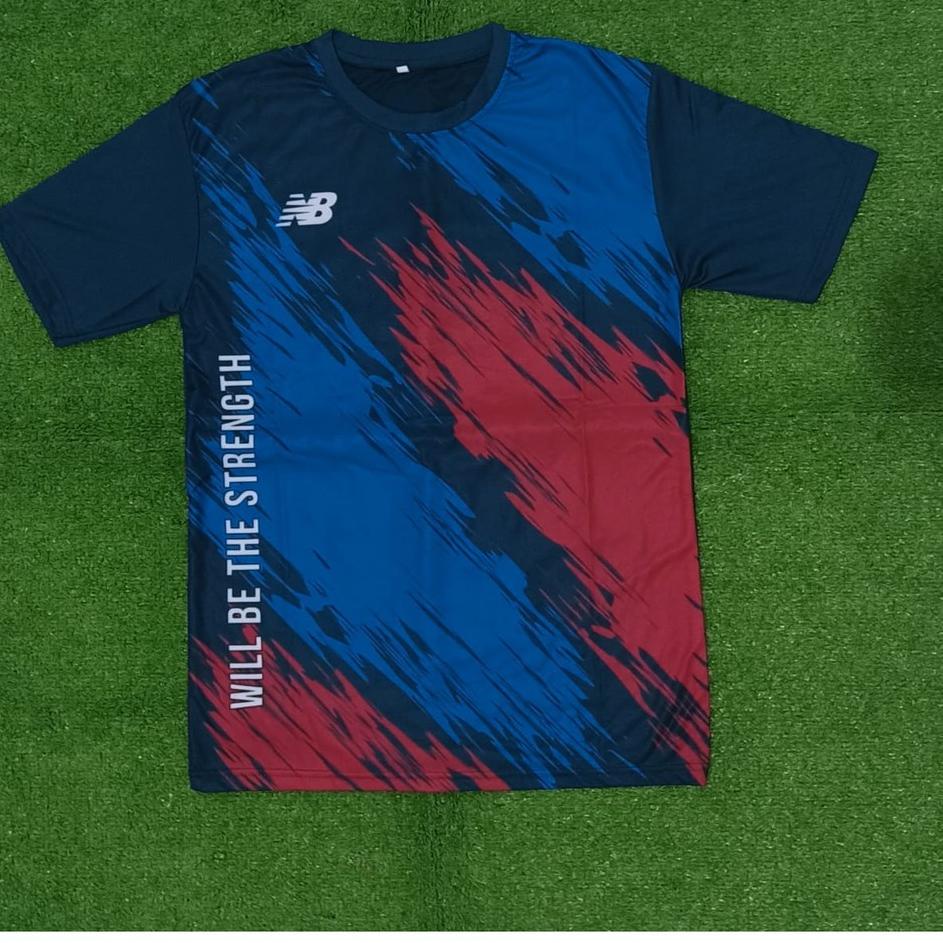 ➧ KAOS OLAHRAGA PRIA BAJU TRAINING NB 02 PAKAIAN OLAHRAGA PRIA TERMURAH BAJU FUTSAL KAOS VOLI TERMUR