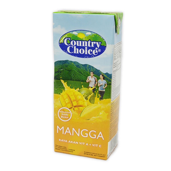 

COUNTRY CHOICE JUICE MANGO TP 250 ML