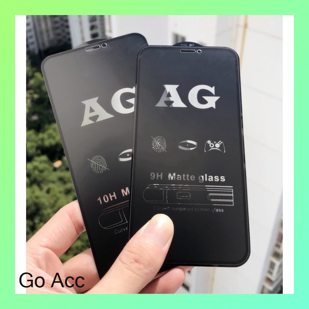 Tempered Glass AG Matte Full Glue FP for Samsung A24 M02 M02s M10 M10s M11 M12 M20 M20s M21 M21s M22 M23 M30 M30s M31 M32 M33 M34 M40 M42 M50 M51 M52 M53 M62 M72 F22 F32 F42 F62 J2 Core Prime Pro J3 J4 J4+ J5 J6 J6+ J7