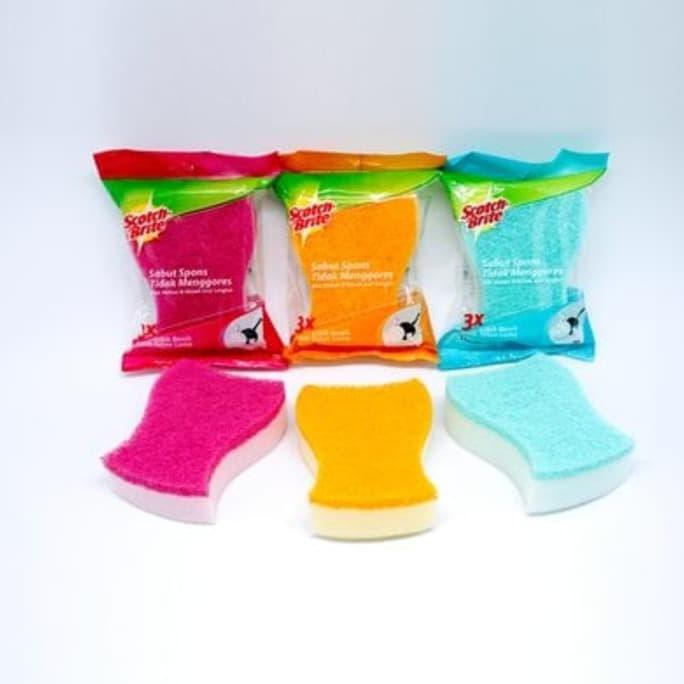 3M Scotch Brite ID37 ID 37 Sabut Spons Anti Gores