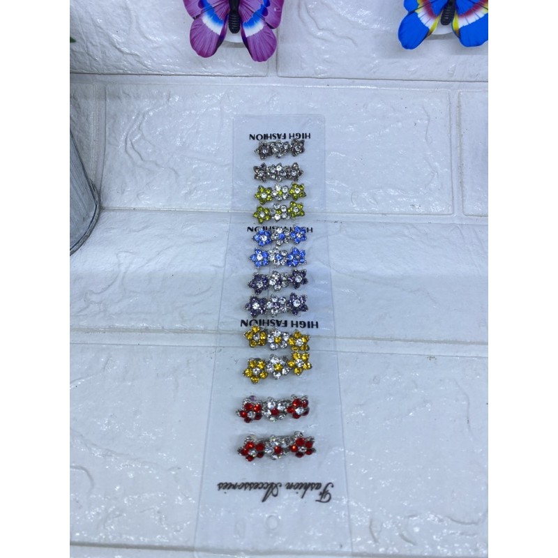 BROS DAGU isi 12pcs BROS IMUT BROS CANTIK BROS MINI BROS FULL MATA WARNA-Sakura W jn