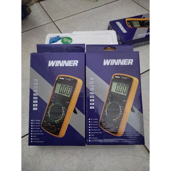 Digital Multimeter Multitester Avometer WINNER DT-9205A