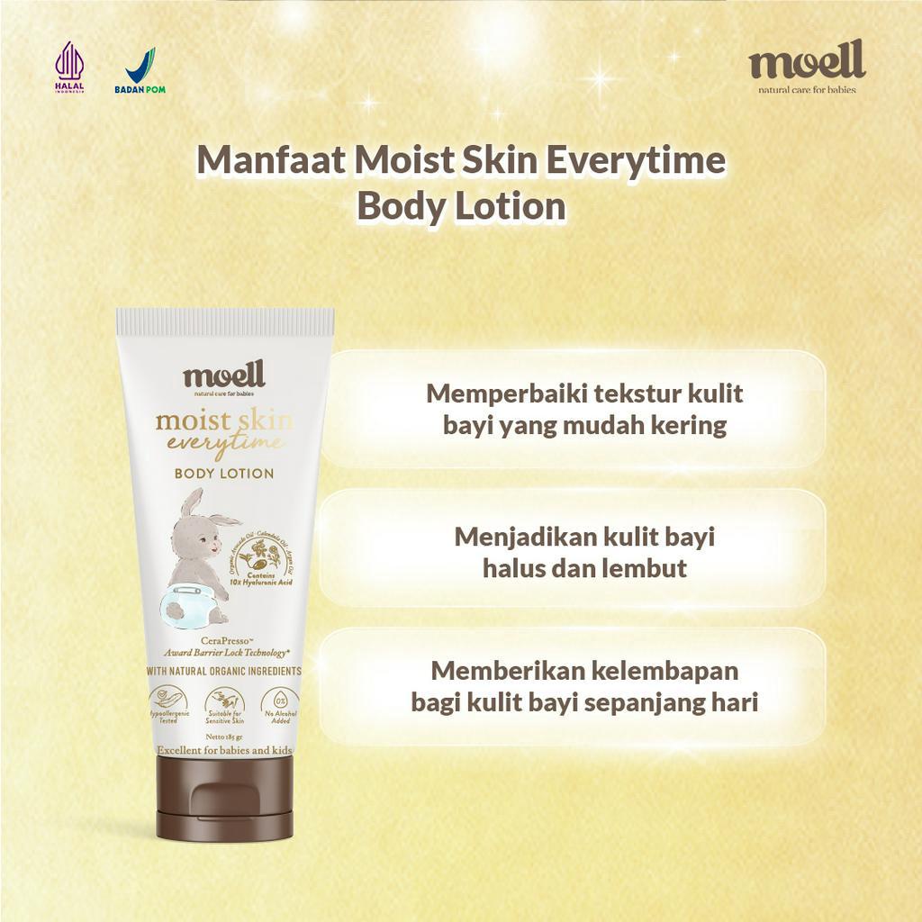 Moell Baby Body Lotion Moist Skin Everytime