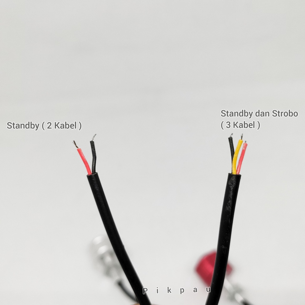 Lampu Led Mata Elang Standby Diam Kedip Breket Baut