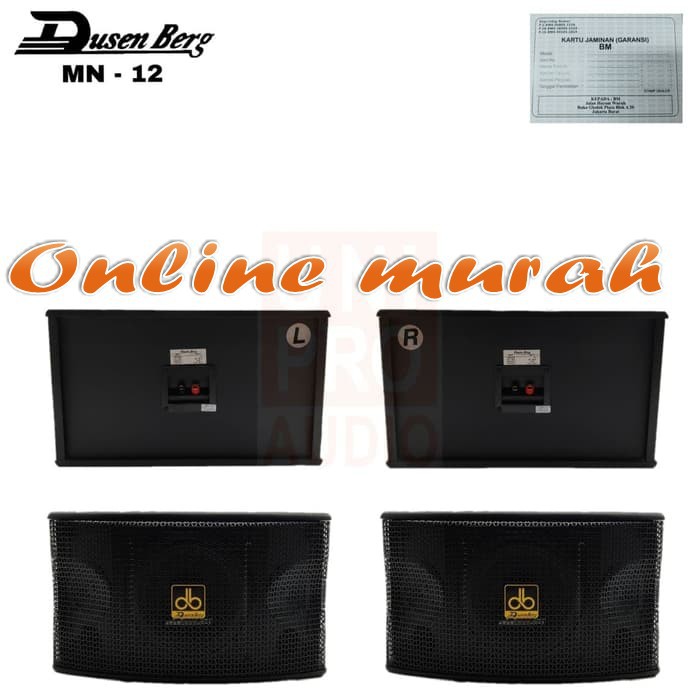 Speaker Pasif Dusenberg 12 Inch MN12 dusen berg mn 12 oryginal