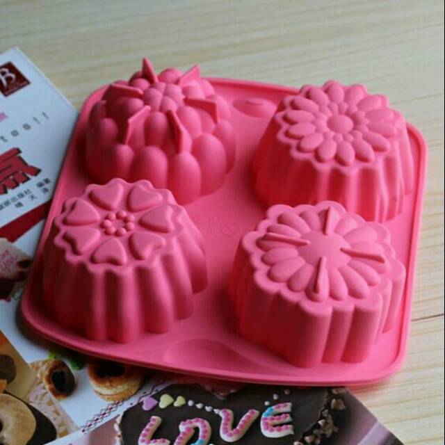 Silicone Puding Mold /Mooncake Puding/cetakan puding/cetakan jelly/cetakan silicone