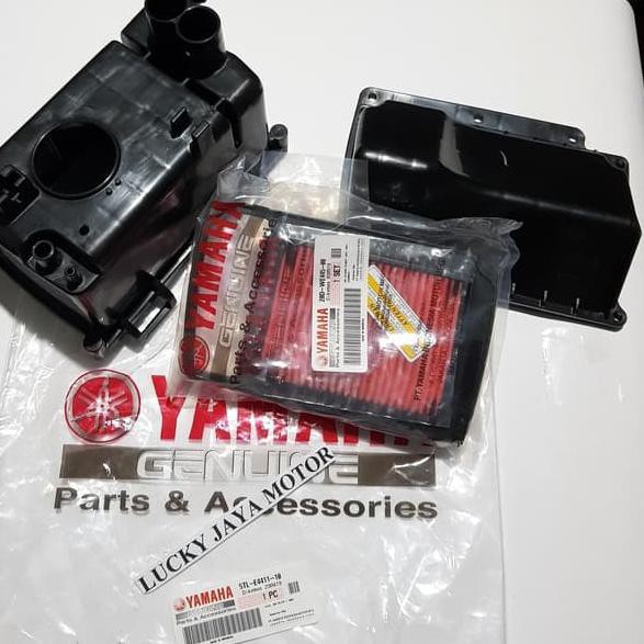 ❄ Box rumah filter saringan udara assy komplit Mio sporty smile new 2008 ⅍