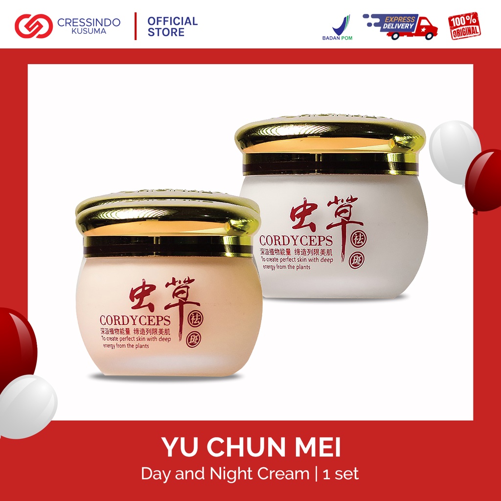 YU CHUN MEI Cordyceps Lightening Day &amp; Night Cream Set