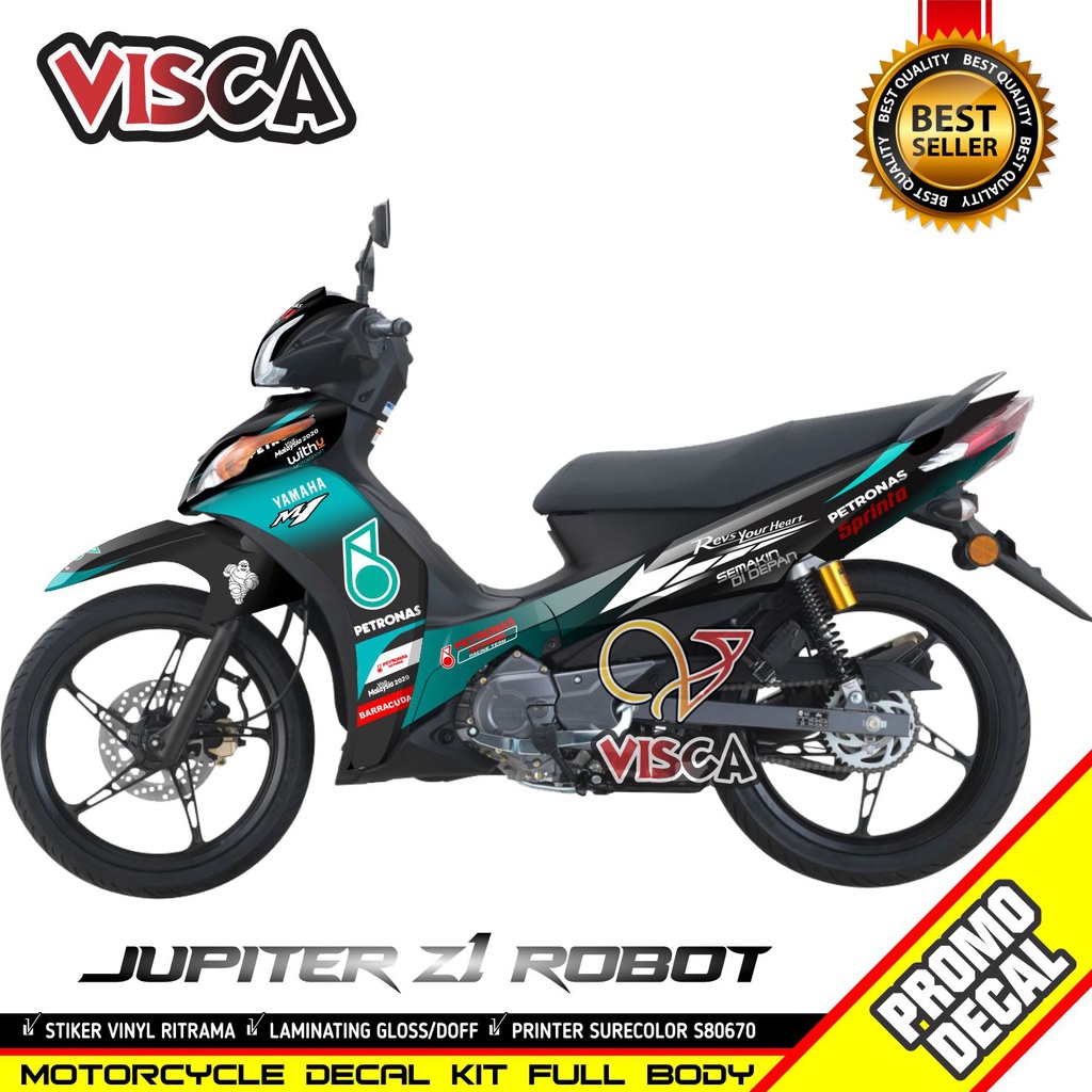 Decal Jupiter Z1 Dekal Jupiter Z1 Stiker Jupiter Z1 Full Body Petronas