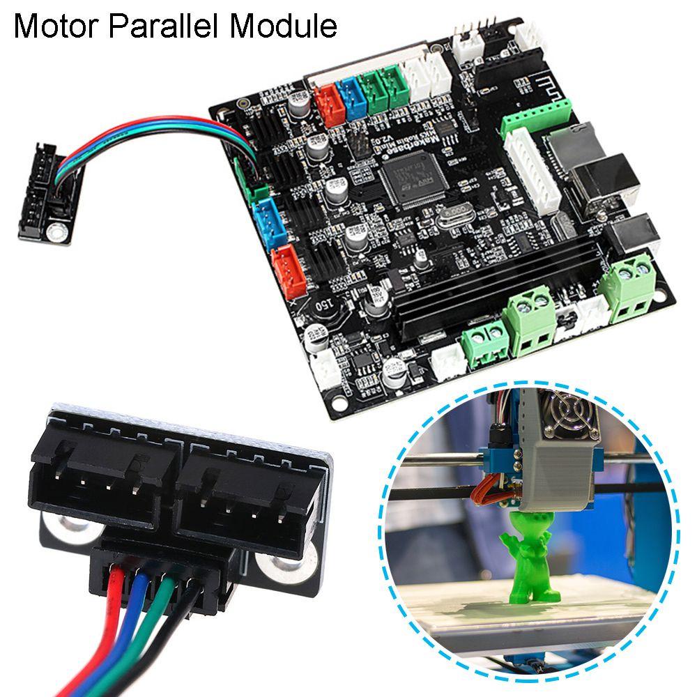 Top 4Pcs Modul Paralel Tahan Lama Bagian Printer 3D Satu Drag Dua Diverter