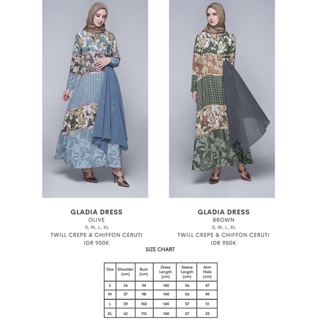 Gladia Dress Brown by Ria Miranda