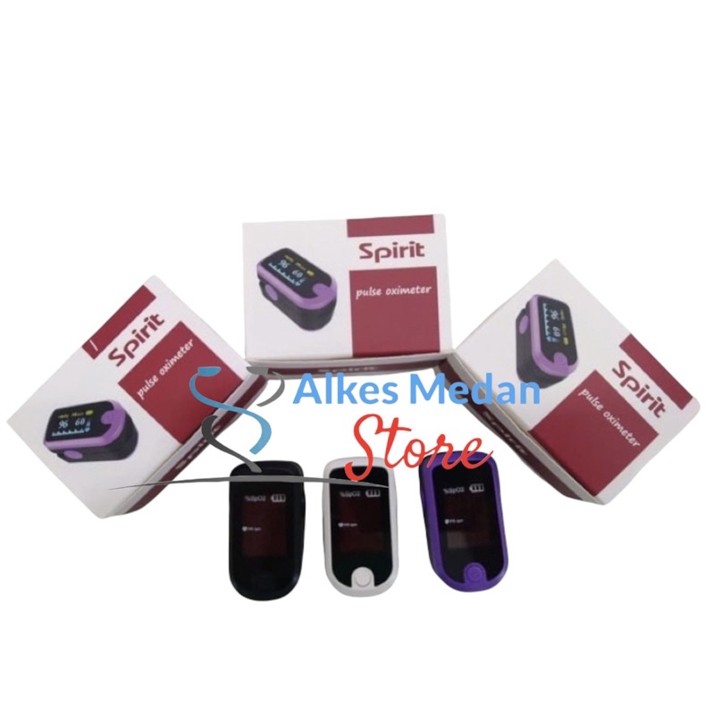 Pulse Oximeter Merk Spirit / Alat Saturasi Oksigen / Pengukur kadar oksigen