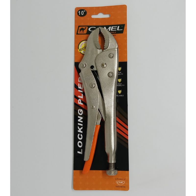 Tang buaya Chrome 10&quot; (inch) Jepit Locking Pliers