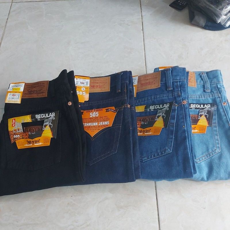 GROSIR LUSINAN (12PCS) JEANS REGULER