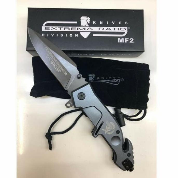 Pisau Lipat Extrema Ratio MF2 Pisau Outdoor Survival Knife Termurah