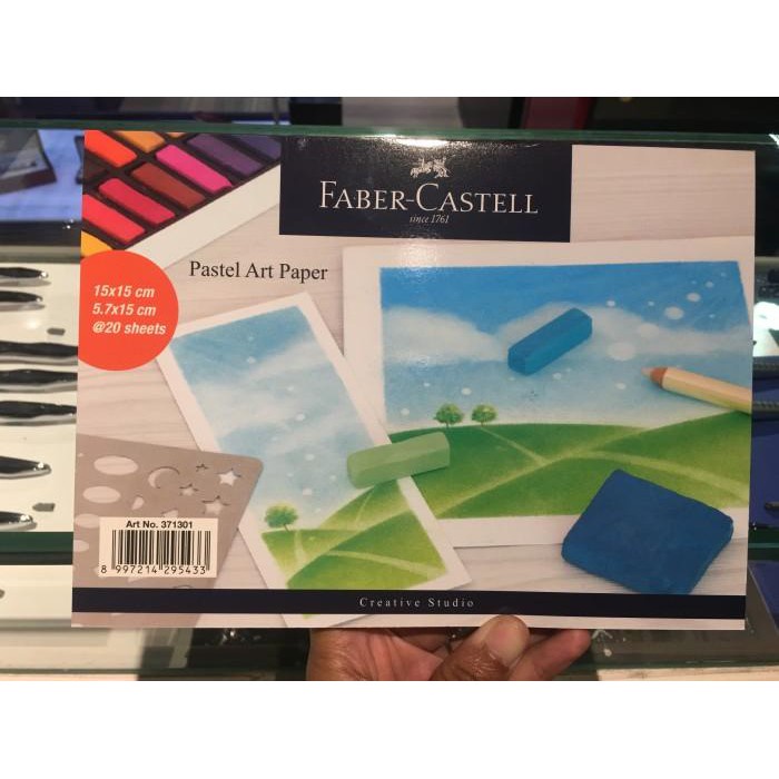 

Faber-Castell | Art Paper Soft Pastel Murah Meriah Ready