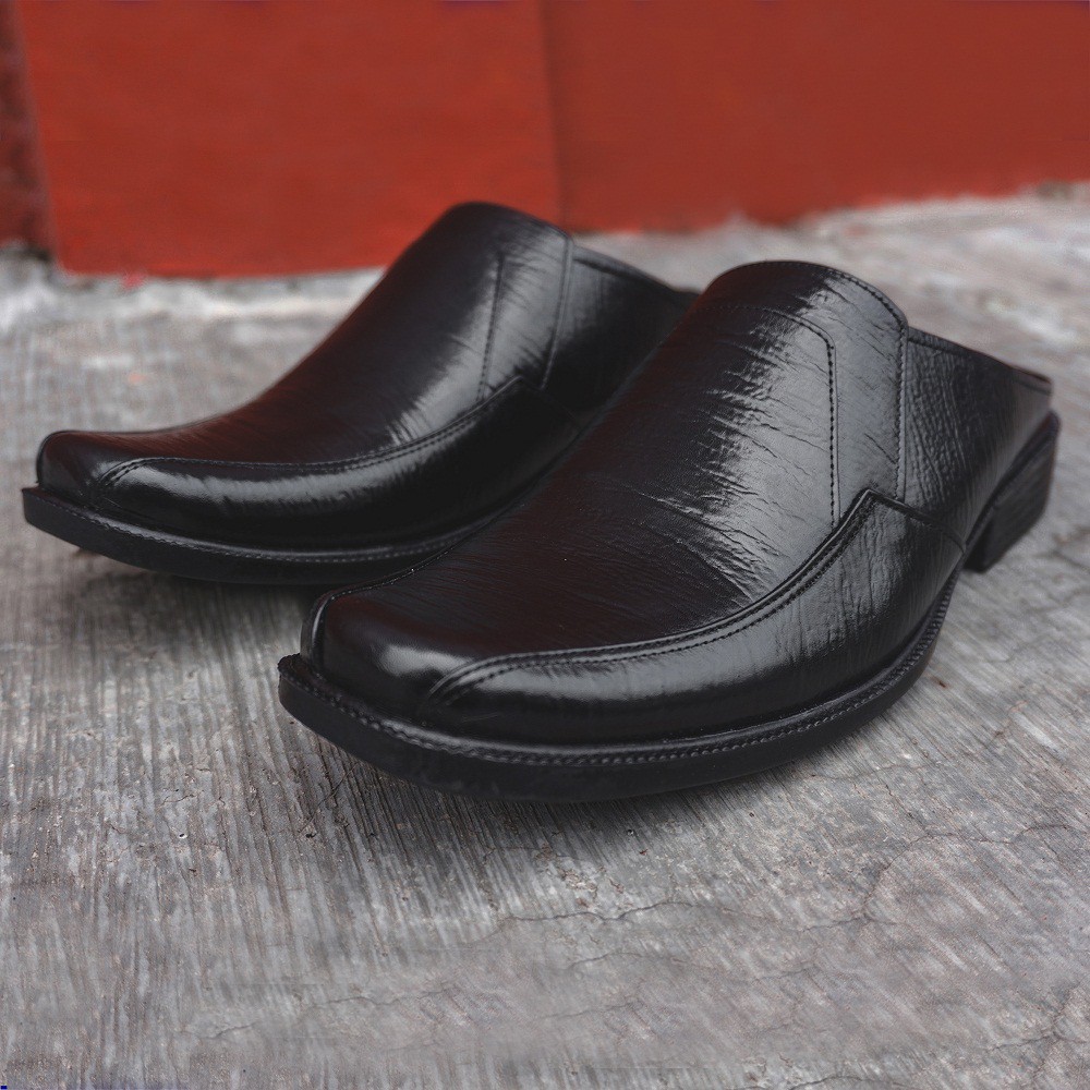 Selop SPATOO SL 01 Kulit Sapi Asli Selop Sandal Formal Cocok Untuk Formal dan Santai