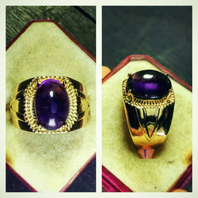 Kecubung ungu kalimantan natural amethyst kecubung pangkalan bun