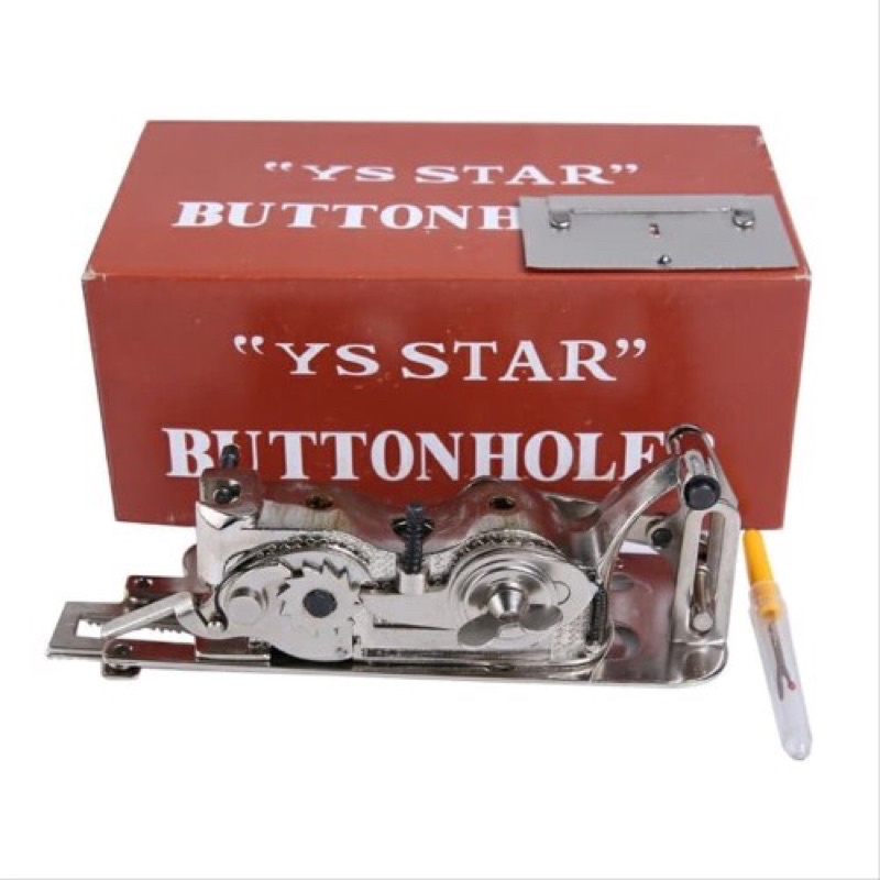 Alat Lubang Kancing YS STAR Buttonholer Coklat