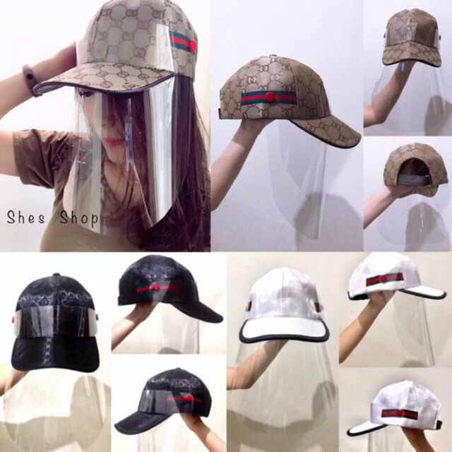 Protection Hat model cap / topi corona / topi corona keren / pelindung wajah mata