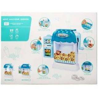 Barang Baru Mainan Anak Popcorn Mini Machine Series Mesin Pembuat Pop Corn Maker