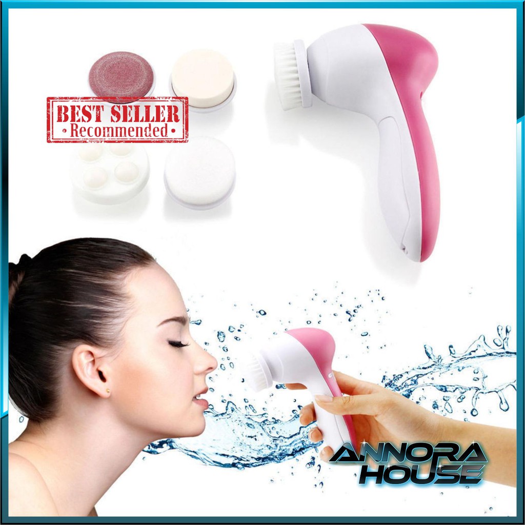 Alat Kecantikan Pembersih Muka Perawatan Sikat Wajah Elektrik Lumispa Facial Care 5 in 1