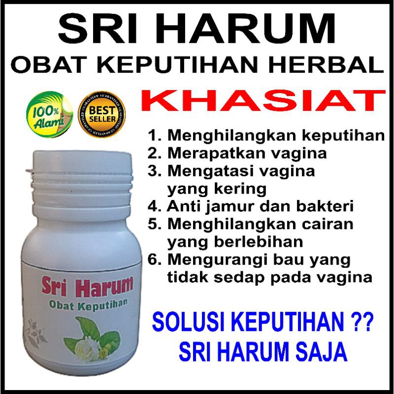 

OBAT KEPUTIHAN SRI HARUM DAN MENCEGAH BAU TIDAK SEDAP DI MS. V