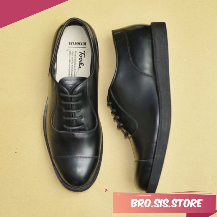 OXFORD LEXUS BLACK Sepatu Kulit Sepatu Cowok Sepatu Pria Sepatu Kantor Sepatu