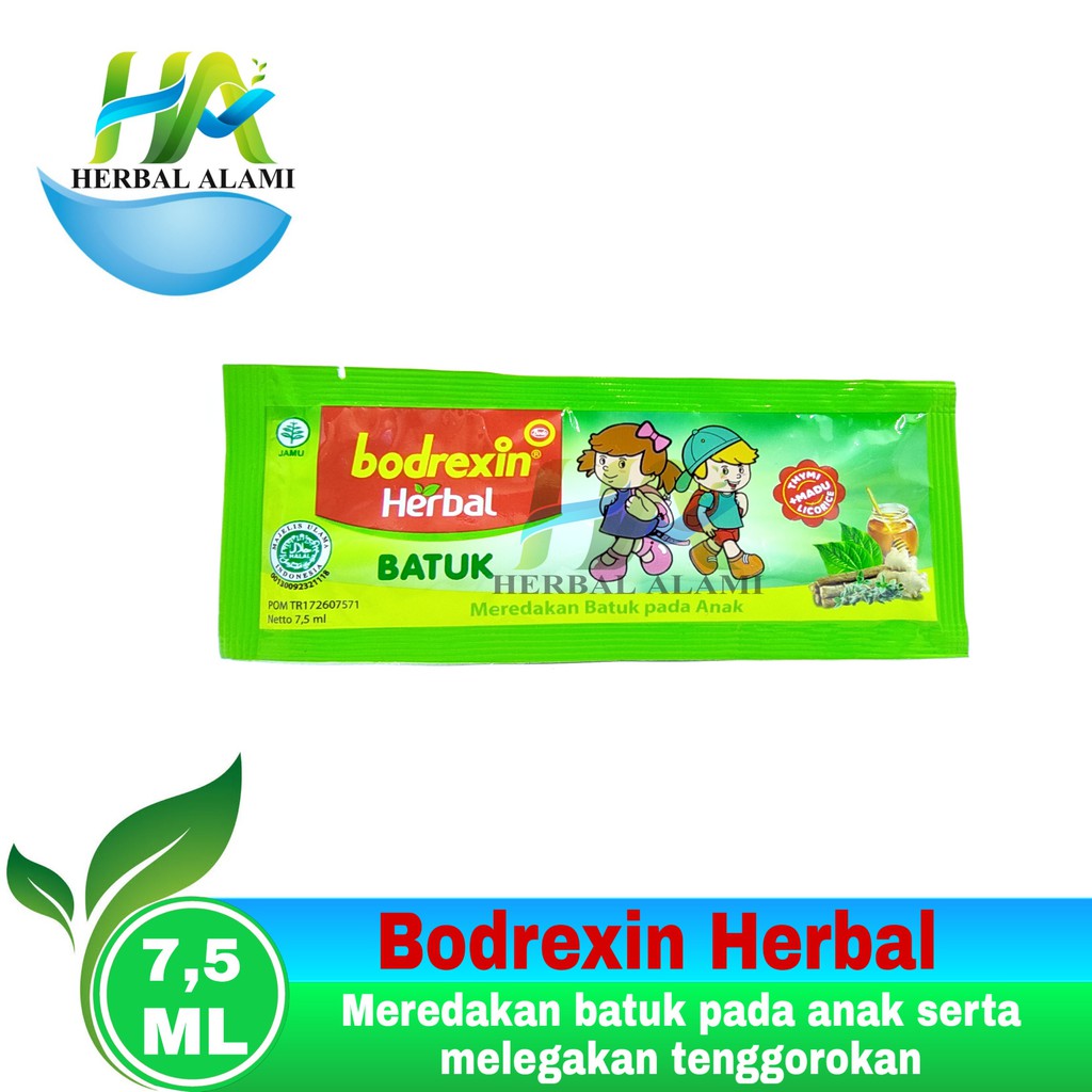 Bodrexin Herbal Batuk Anak PER SASET - Obat Batuk Pada Anak