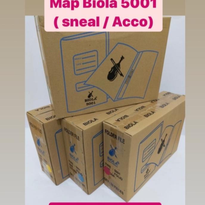 

Office & Stationery | Document Organizer | Map Biola 5001 Snel /Acco (1 Karton Isi 50 Lembar) | Best Seller