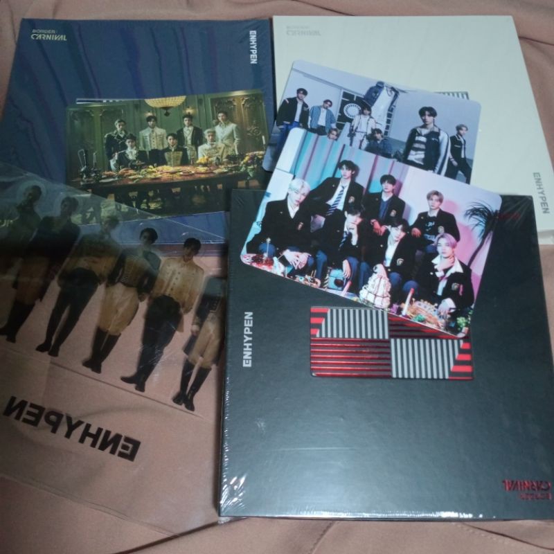 ALBUM SEALED BORDER : CARNIVAL ( BDC ) UP HYPE DOWN VER. ENHYPEN
