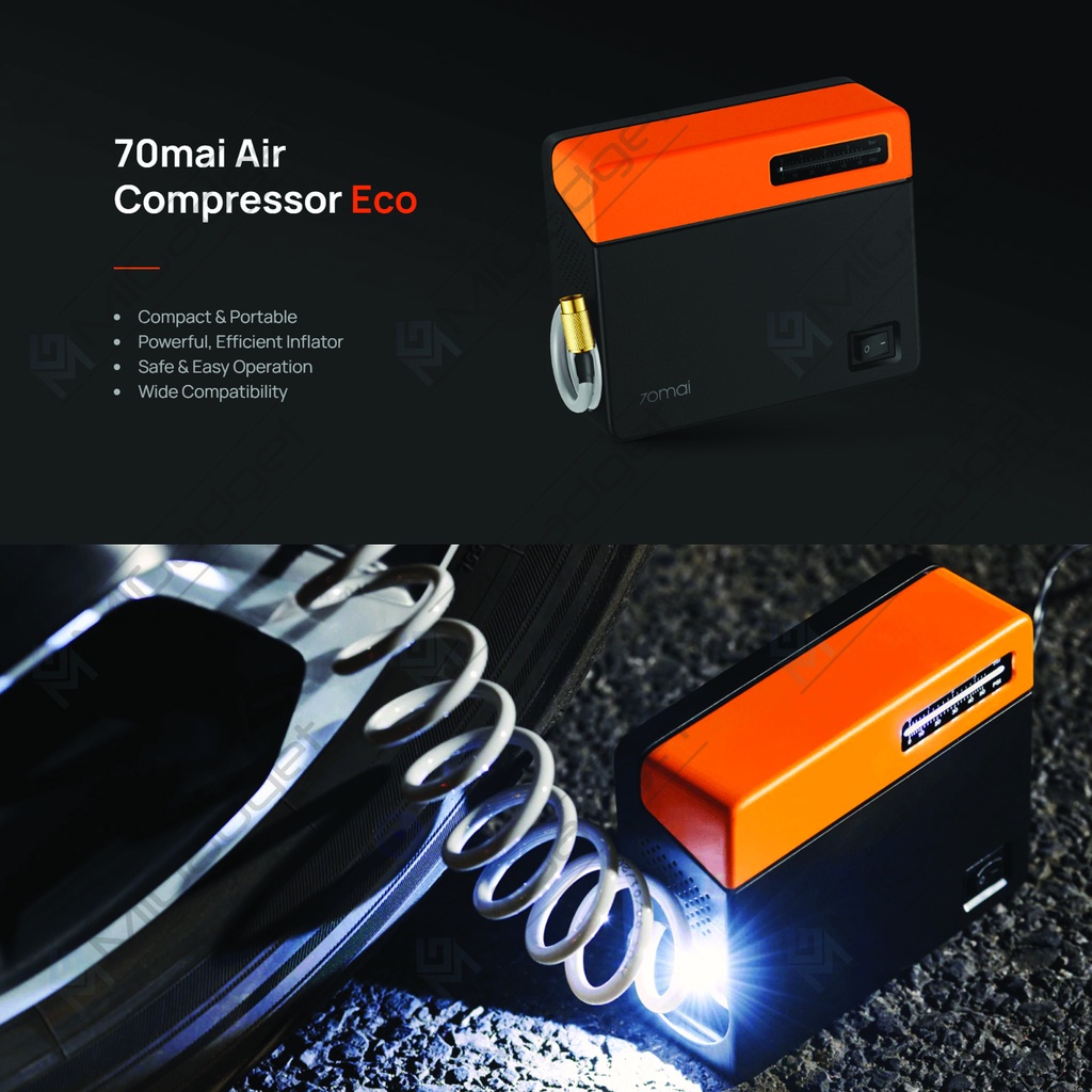 70mai Air Compressor Eco TP04 Portable Air Pompa Car Air Pump