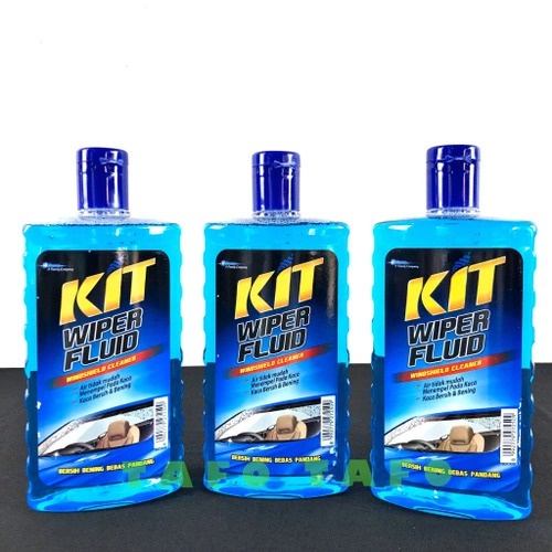 KIT WIPER FLUID 500ml Pembersih Kaca Mobil Membersihkan Kotoran dan Cegah Timbulnya Kotoran Membande