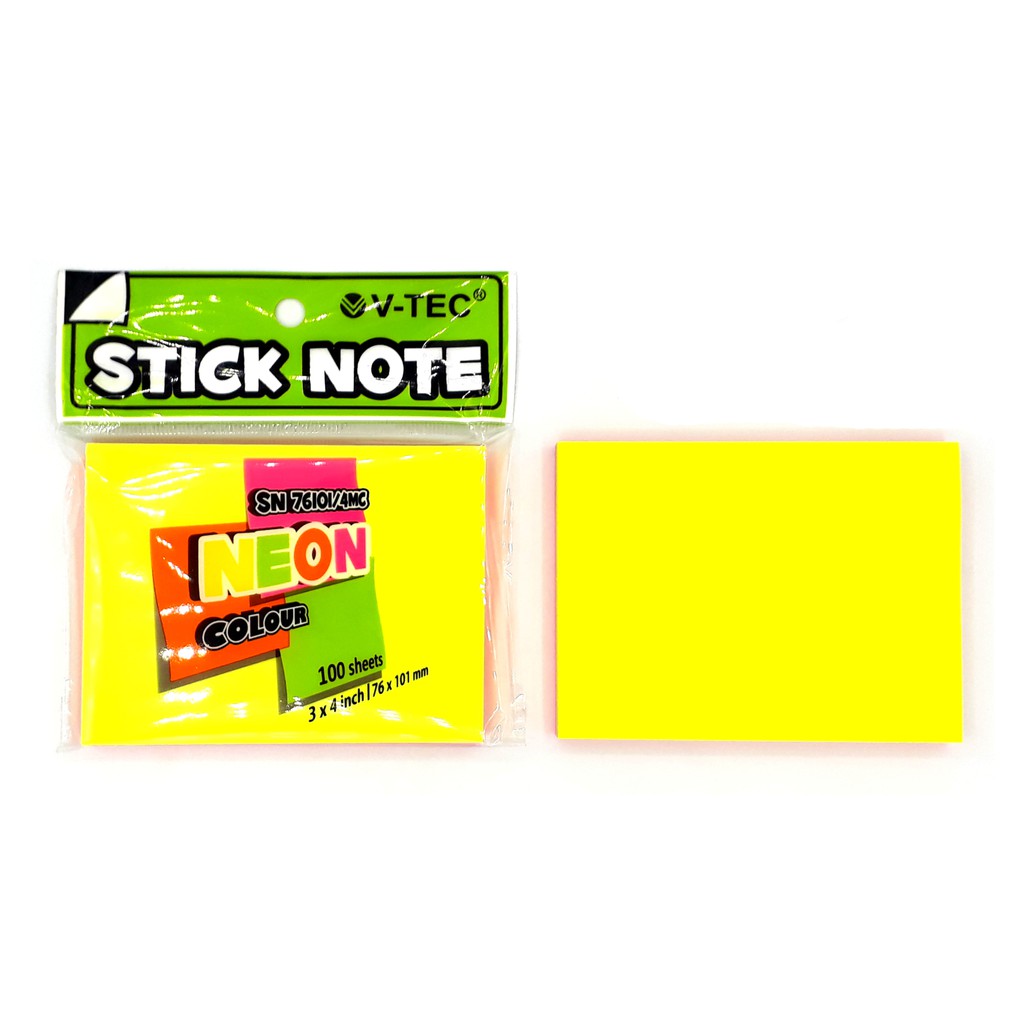 

V-TEC STICKY NOTES SN 476101 MC