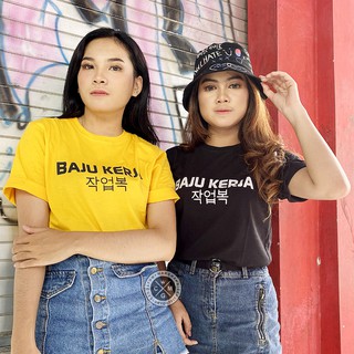  Kaos  BAJU  KERJA Cotton Carded Lengan Pendek  dan Panjang  