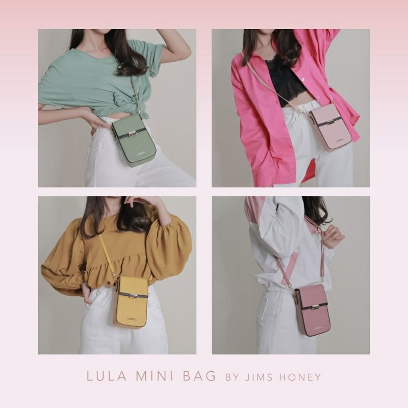 Lula minibag Jimshoney original tas selempang wanita import fashion tas hp sling bag realpic cos@d