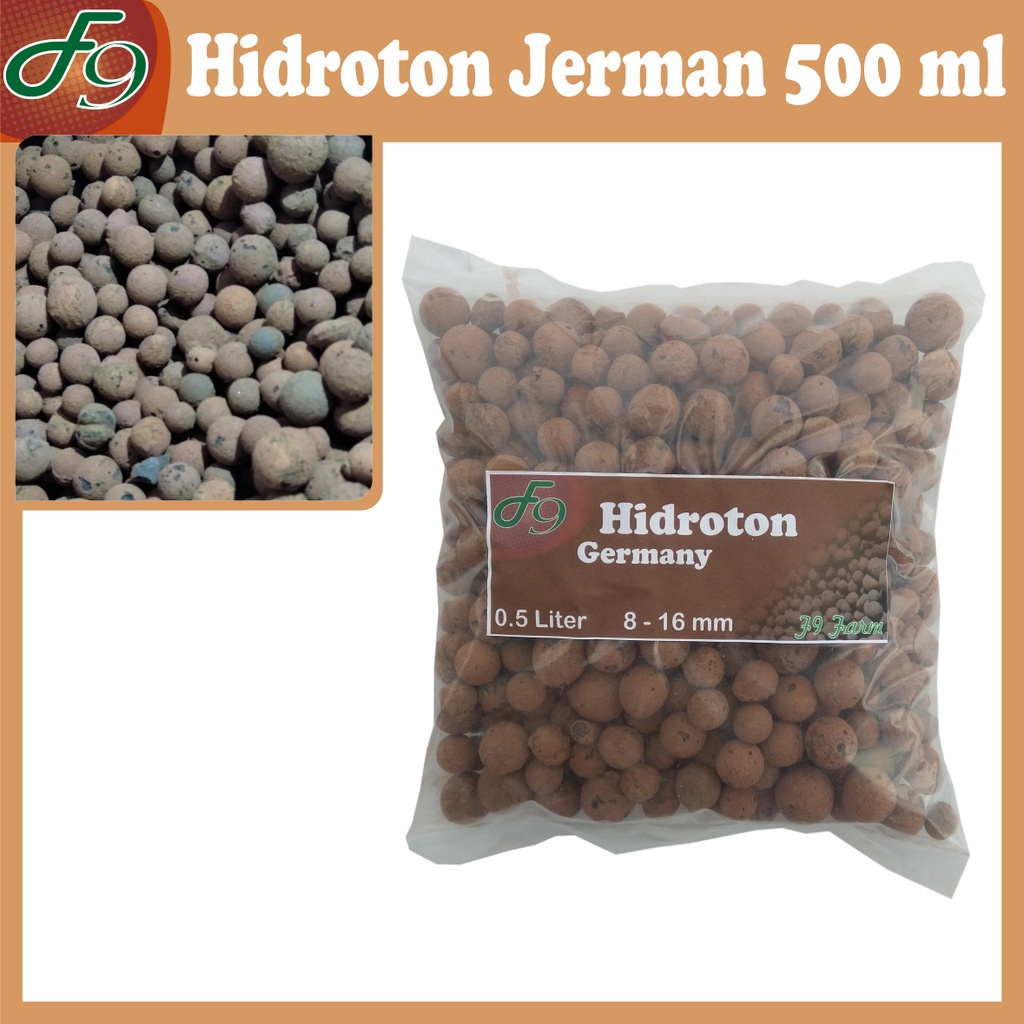 Hidroton Jerman Hydroton Germany Media Tanam Hidroponik 500 ml