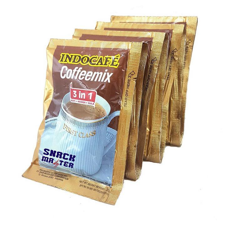 

TEERLARIS Indocafe Coffeemix 3 in 1 - Netto 10 bks x 20 gr