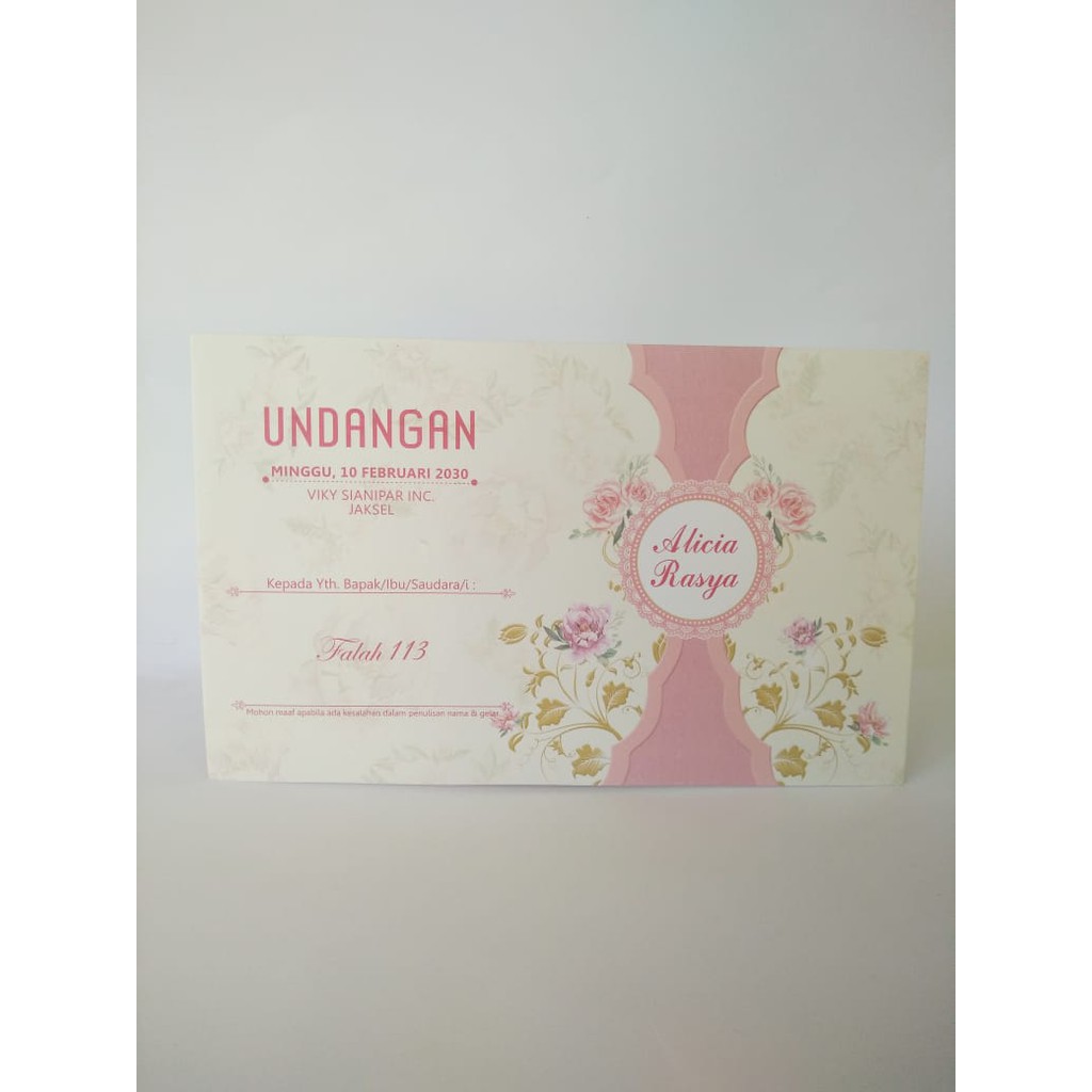 Blangko Undangan Falah 113 (isi 100 lbr)