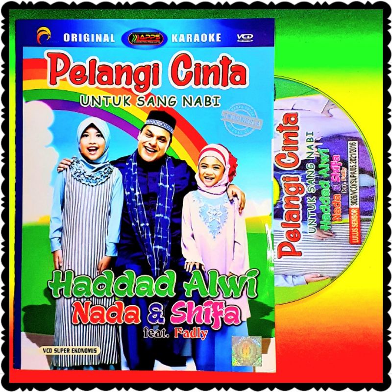 TERBARU KASET ORIGINAL CD VCD PELANGI CINTA UNTUK SANG NABI-LAGU RELIGI TERBAIK-LAGU HADDAD ALWI-LAG