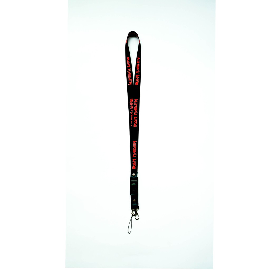 

Lanyard printing ID card IRON MAIDEN plus karet 13mm