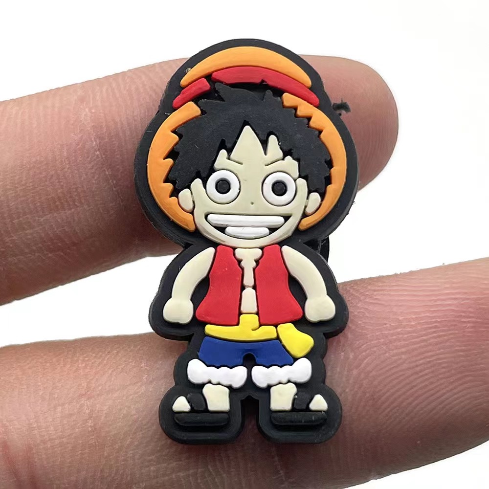 Charms Pin Jibbitz Anime One Piece Crocs Untuk Sepatu