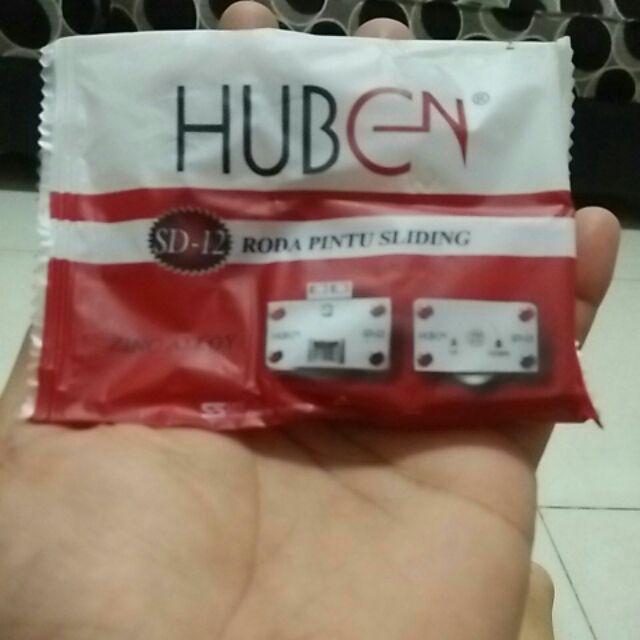 Roda Pintu Sliding Lemari Geser Model 388 Huben Sd12 Pasangan Rel U M