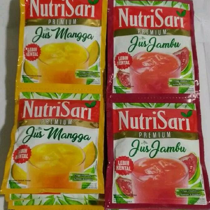 

Big Sale Nutrisari Jus Mangga & Jus Jambu / Nutri Sari Premium Big Sale