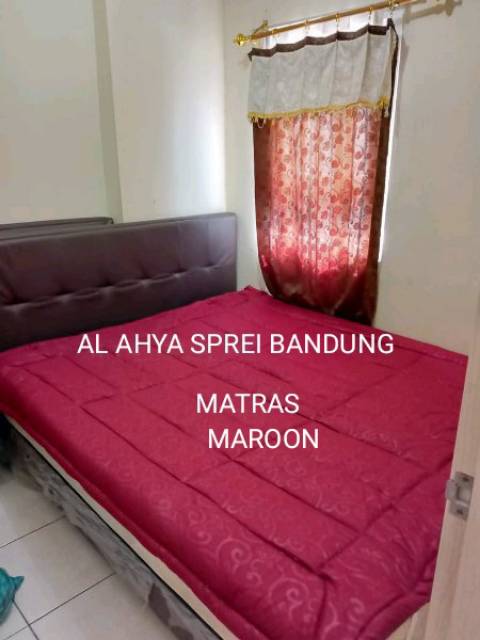MATRAS SPRING BED POLOS UKURAN FULL SIZE SINGLE 120 X 200 - P.O SEMUA WARNA