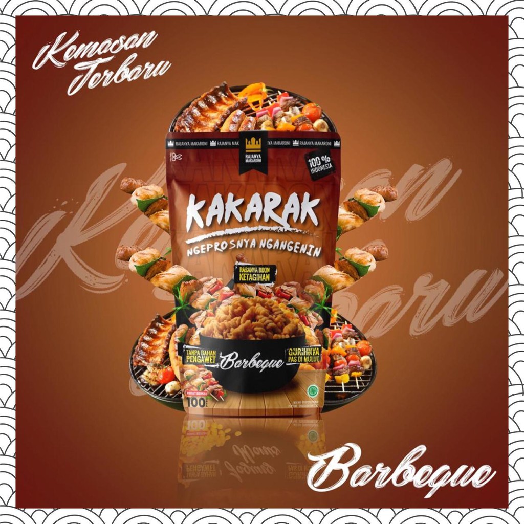 

MAKARONI SPIRAL VARIAN BARBEQUE