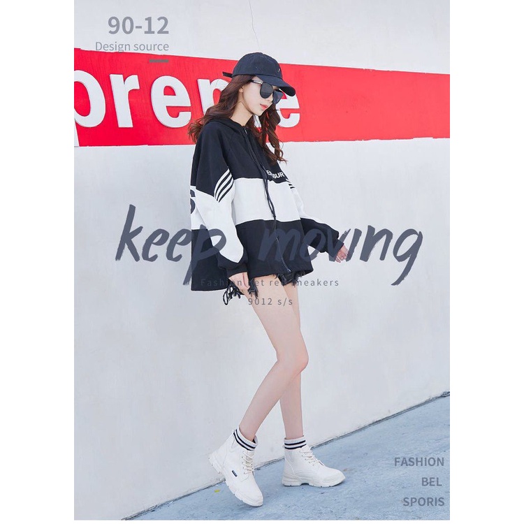 SEPATU BOOTS MISHA FASHION WANITA M-6