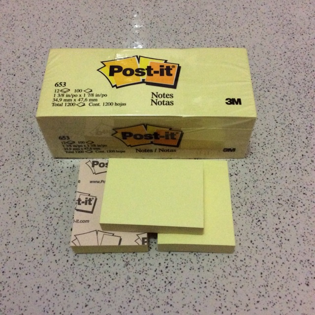 Post It 653 3M 34,9 mm x 47,6 mm