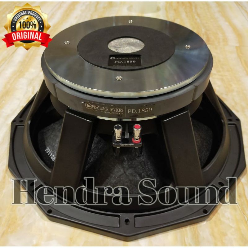 Komponen Speaker Precision Devices PD 1850 Grade A (18 inch)